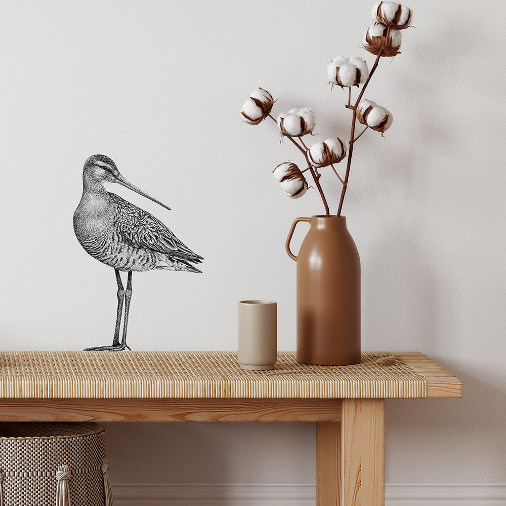 Godwit wall sticker