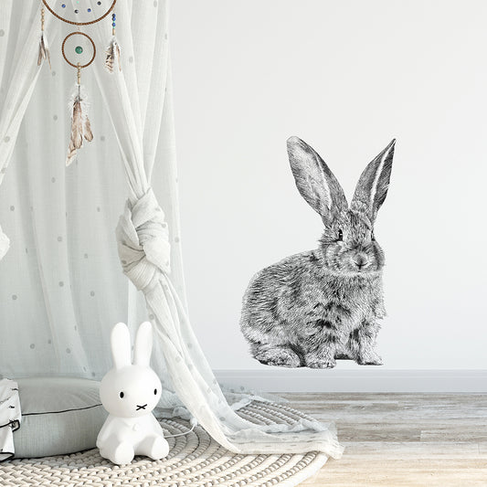 Rabbit wall sticker