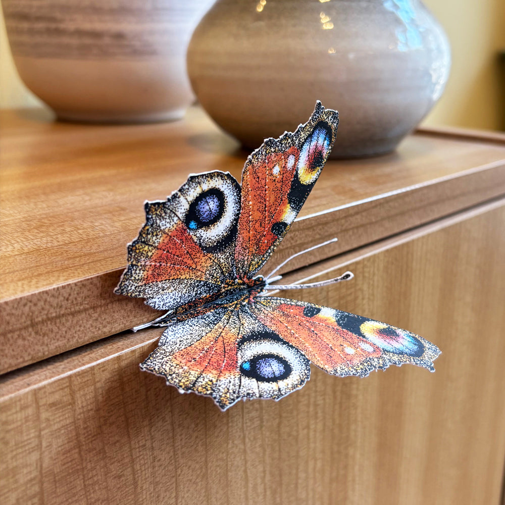 3D Schmetterlingskarte